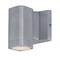 Maxim Lightray LED 1-Light 4" Wide Brushed Aluminum Outdoor Wall Sconce 86108AL
